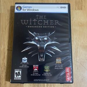 VINTAGE PC Games for MS Windows--The Witcher Enhanced Edition
